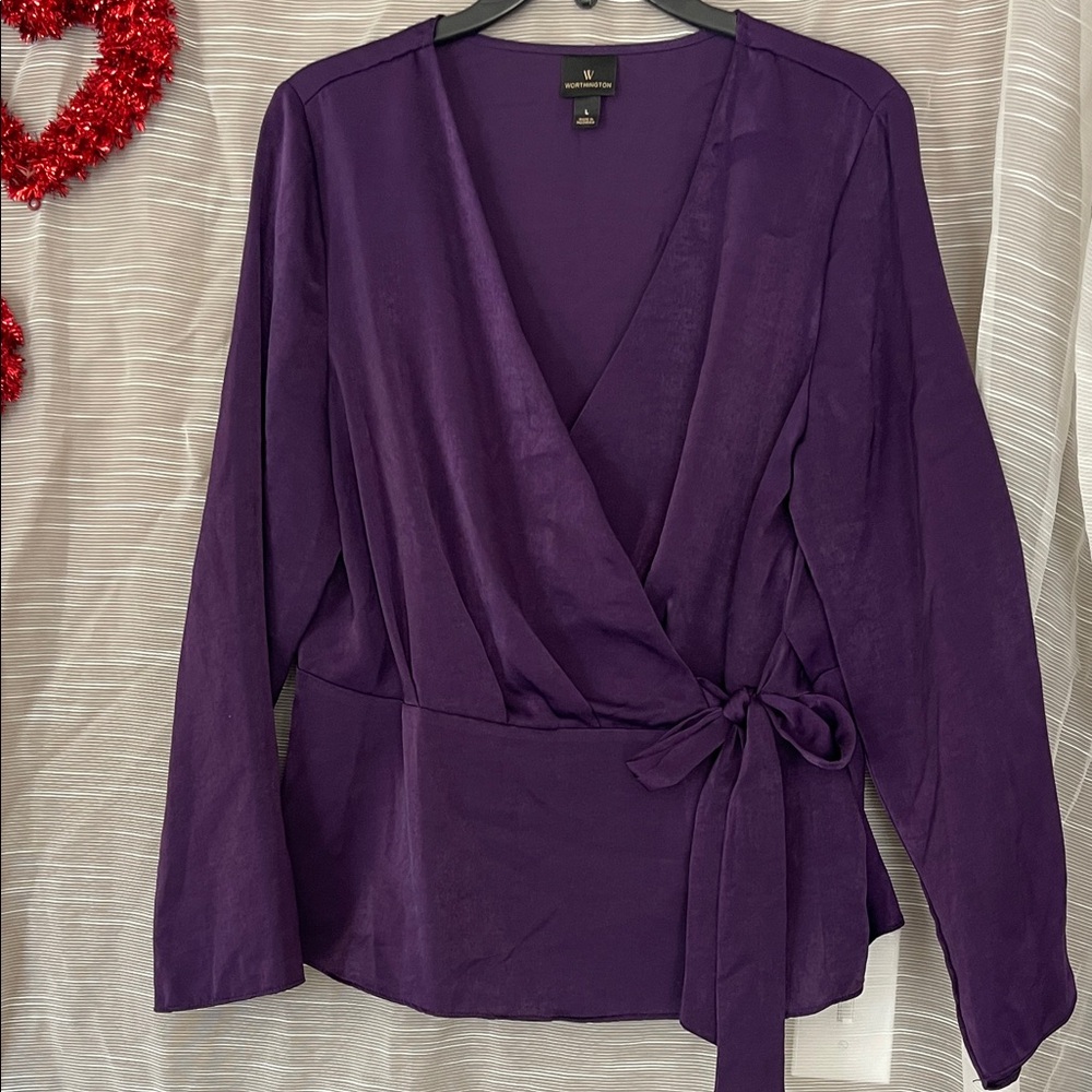 Worthington Deep Purple Top